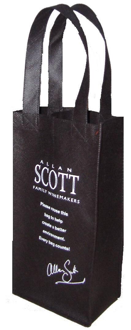 Sac à bouteilles en PP non-tissé personnalisé (2 bouteilles) image
