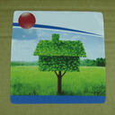 Lingette microfibre nettoyante 18x18cm personnalisable image