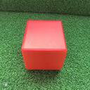Red PU foam die, unprinted