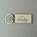 Wooden keychain image