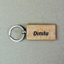 Wooden keychain image