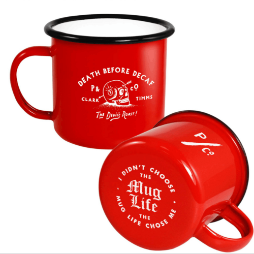 Custom Printed Enamel Mug 350 ml Custom Printed Enamel Mug 350 ml image