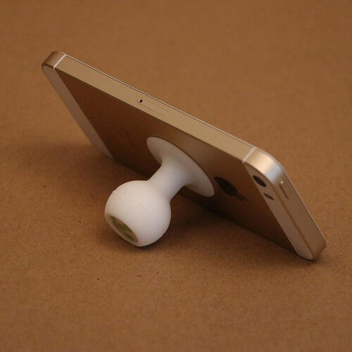 Phone holder usability Support smartphone en silicone personnalisable image