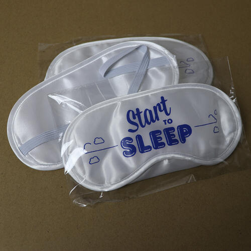 Sleep mask polyester custom printed with your logo Sleep mask polyester image